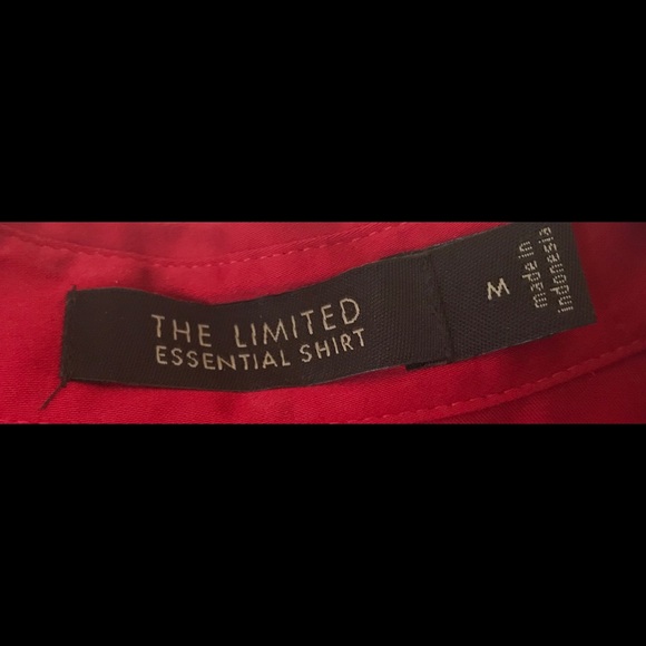 Limited Red Button Blouse - Picture 2 of 6